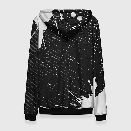 Женская толстовка Radiohead КОТ Краска / 3D-Черный – фото 2