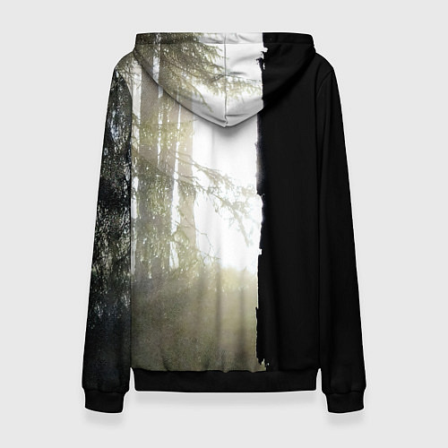 Женская толстовка Burzum - Belus / 3D-Черный – фото 2