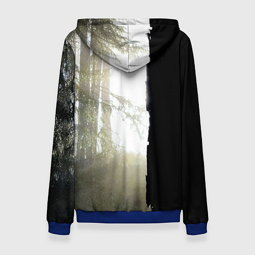 Женская толстовка Burzum - Belus / 3D-Синий – фото 2