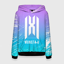 Женская толстовка Monsta x neon