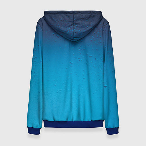 Женская толстовка Конденсат / 3D-Синий – фото 2