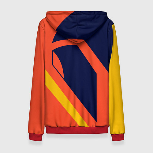 Женская толстовка KTM VINTAGE SPORTWEAR / 3D-Красный – фото 2