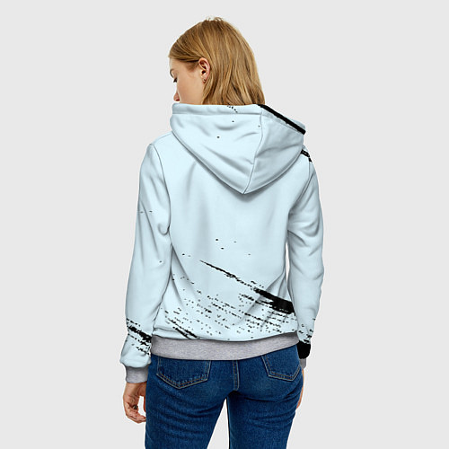 Женская толстовка The doors музыкант / 3D-Меланж – фото 4