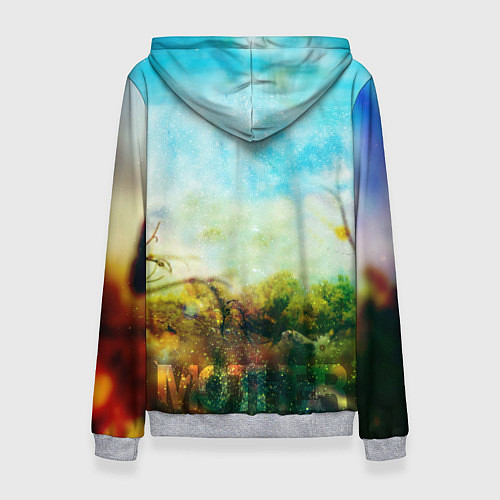 Женская толстовка Ребенок, будущим мамам / 3D-Меланж – фото 2