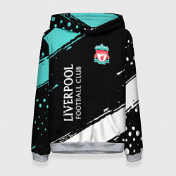 Толстовка-худи женская Liverpool footba lclub, цвет: 3D-меланж