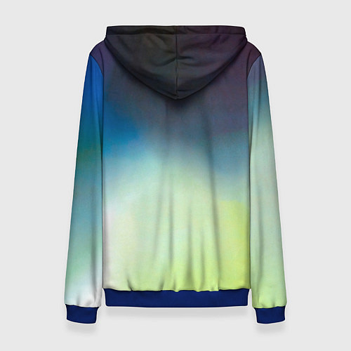 Женская толстовка Blackout - Scorpions / 3D-Синий – фото 2