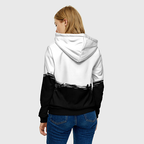 Женская толстовка Не жук, не зверь, но БОГ Hollow Knight / 3D-Черный – фото 4