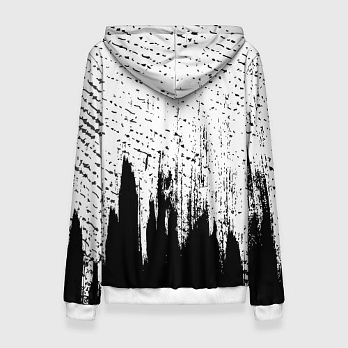 Женская толстовка Рэпер Каспийский Груз в стиле граффити / 3D-Белый – фото 2