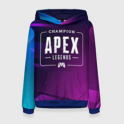 Женская толстовка Apex Legends Gaming Champion: рамка с лого и джойс