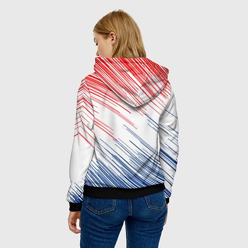 Женская толстовка Арсенал arsenal logo / 3D-Черный – фото 4