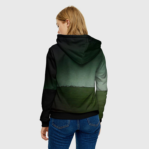 Женская толстовка Comatose - Skillet / 3D-Черный – фото 4