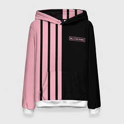 Женская толстовка BLACKPINK HALF BLACK-PINK MINI LOGO