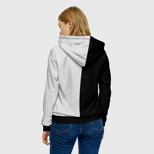 Женская толстовка Ghost of Tsushima Призрак Цусимы Дзин Сакай / 3D-Черный – фото 4