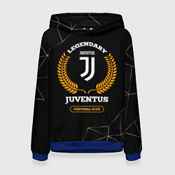 Женская толстовка Лого Juventus и надпись Legendary Football Club на