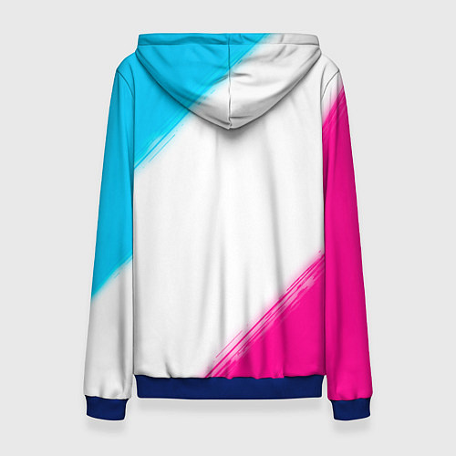 Женская толстовка Leeds United Neon Gradient / 3D-Синий – фото 2