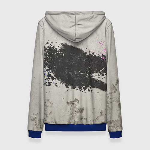 Женская толстовка В чем твоя суперсила? HR / 3D-Синий – фото 2