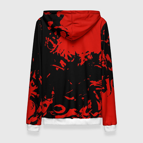 Женская толстовка Love is war Госпожа Кагуя Синомия / 3D-Белый – фото 2