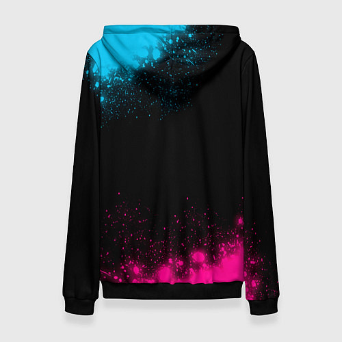 Женская толстовка Club Brugge Neon Gradient / 3D-Черный – фото 2