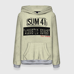 Женская толстовка Sum 41 - The Acoustics Full Album
