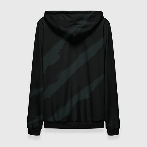 Женская толстовка The Witcher School of the Cat / 3D-Черный – фото 2