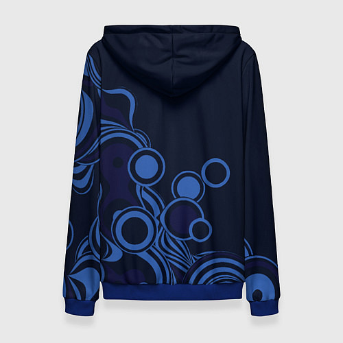 Женская толстовка Рей Аянами - холодная девочка / 3D-Синий – фото 2