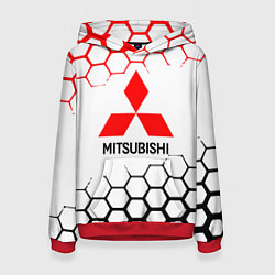 Женская толстовка Mitsubishi - логотип