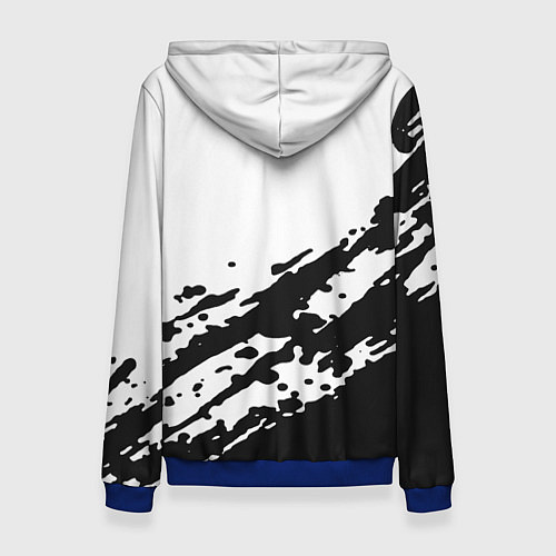 Женская толстовка Jeep - textura / 3D-Синий – фото 2