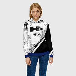 Толстовка-худи женская Hammer - sport, цвет: 3D-синий — фото 2