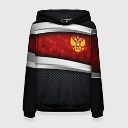 Женская толстовка Black & red Russia