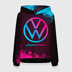 Женская толстовка Volkswagen - neon gradient