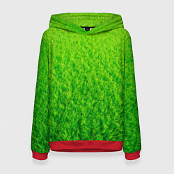 Женская толстовка Трава зеленая