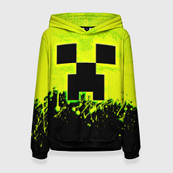 Женская толстовка Creeper neon