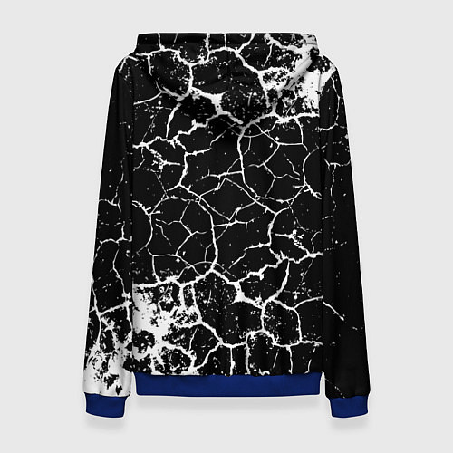 Женская толстовка Honda logo арт / 3D-Синий – фото 2