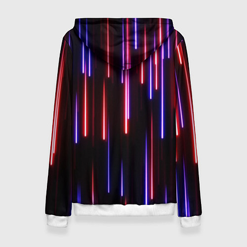 Женская толстовка Метеоритный дождь / 3D-Белый – фото 2