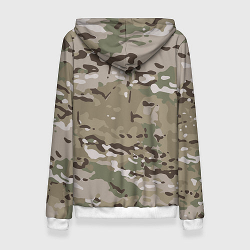 Женская толстовка Камуфляж Multicam / 3D-Белый – фото 2