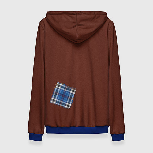 Женская толстовка Шляпник костюм Верх / 3D-Синий – фото 2