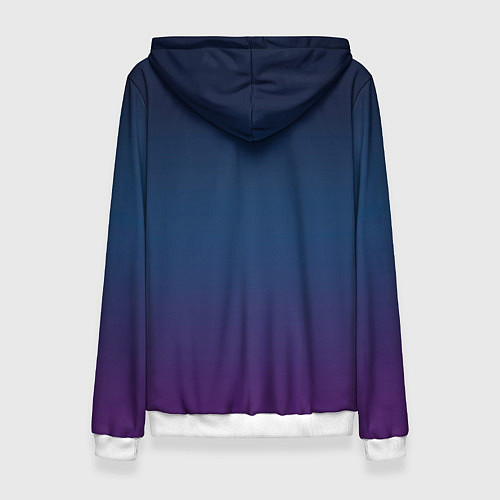 Женская толстовка Корейский символ любви - Неон / 3D-Белый – фото 2