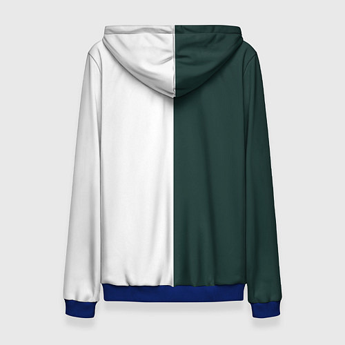 Женская толстовка Луна и Артемис инь-янь / 3D-Синий – фото 2