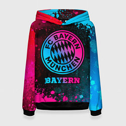 Женская толстовка Bayern - neon gradient