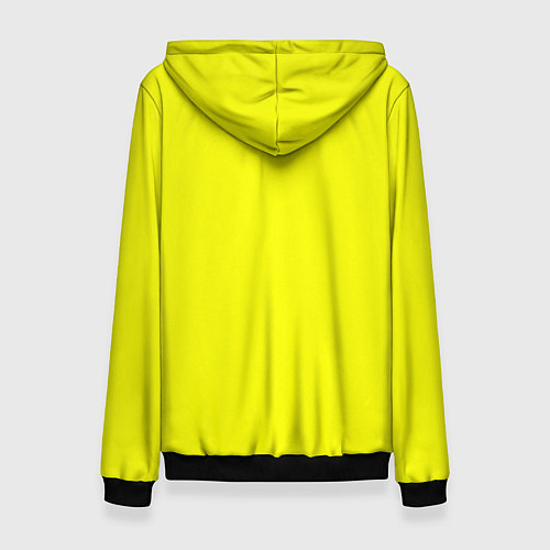 Женская толстовка FIRM желто-красная / 3D-Черный – фото 2