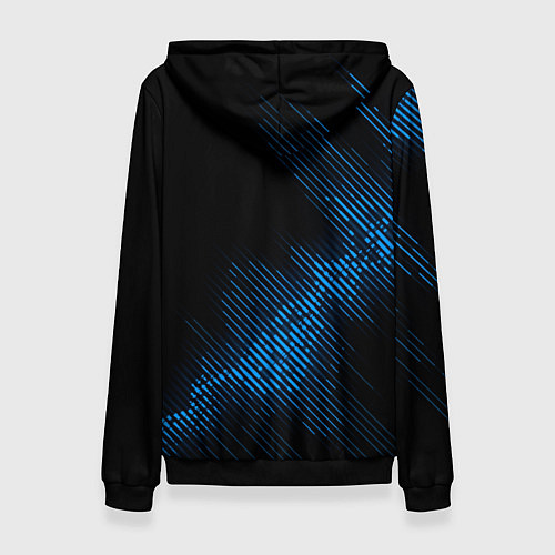 Женская толстовка Pink Floyd звуковая волна / 3D-Черный – фото 2