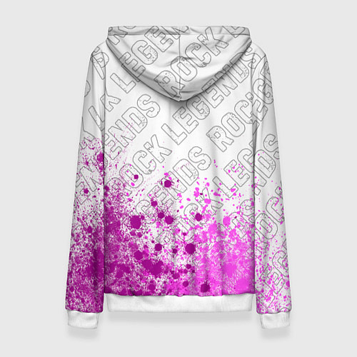 Женская толстовка Depeche Mode rock legends: символ сверху / 3D-Белый – фото 2