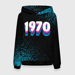 Женская толстовка Made in 1970: vintage art