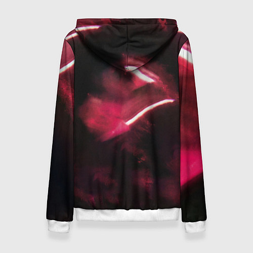 Женская толстовка Кибер Сайонара / 3D-Белый – фото 2