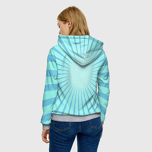 Женская толстовка Несносные пришельцы Lum / 3D-Меланж – фото 4