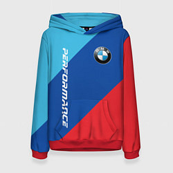 Женская толстовка Bmw - m colors