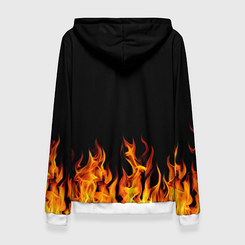 Женская толстовка Самая горячая Наталья / 3D-Белый – фото 2