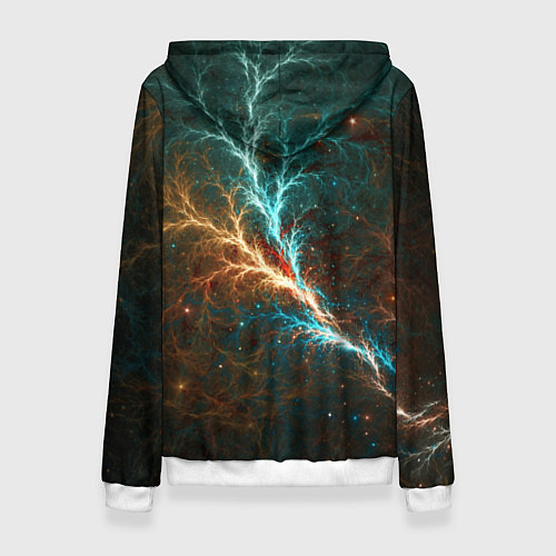 Женская толстовка Мультивселенные / 3D-Белый – фото 2