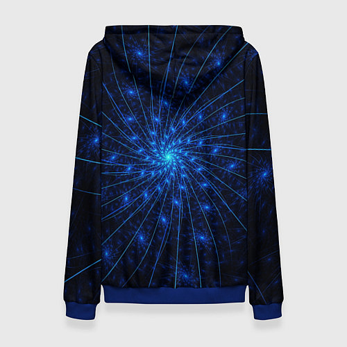 Женская толстовка Космическое пространство / 3D-Синий – фото 2