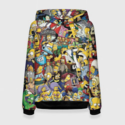 Женская толстовка Simpsonhistory